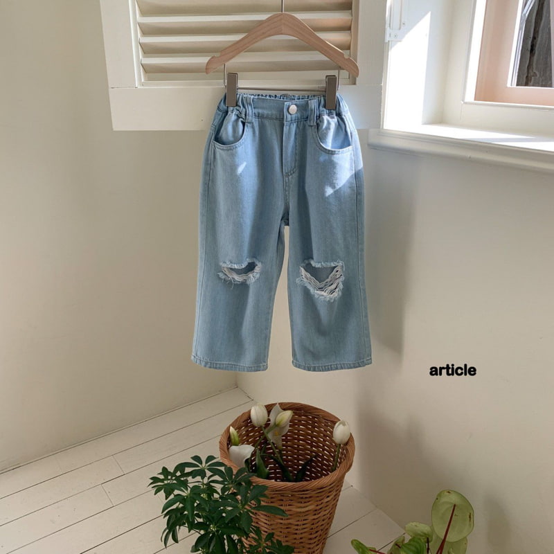 Article - Korean Children Fashion - #kidsshorts - Destroy Pants
