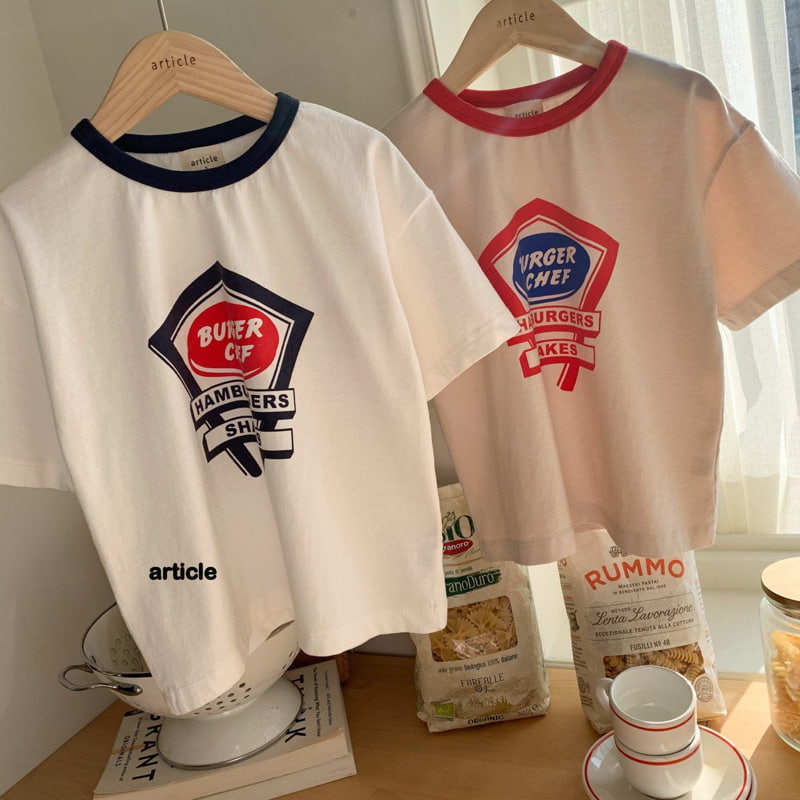 Article - Korean Children Fashion - #kidsstore - Burger Tee - 6