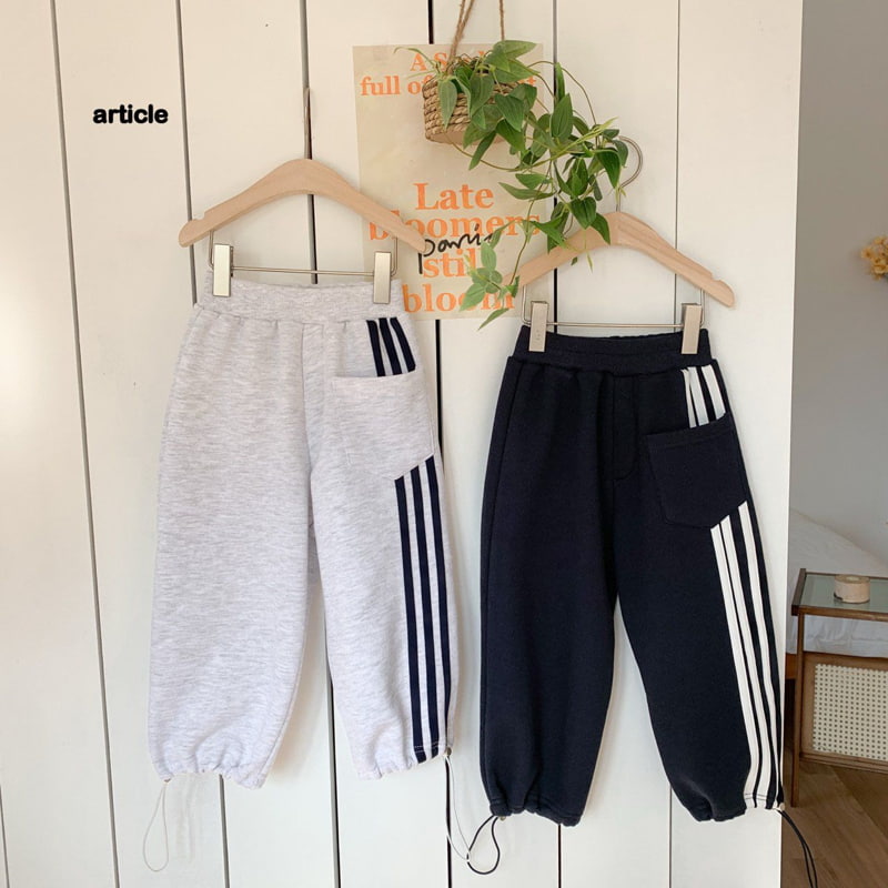 Article - Korean Children Fashion - #kidzfashiontrend - Track Pants - 9