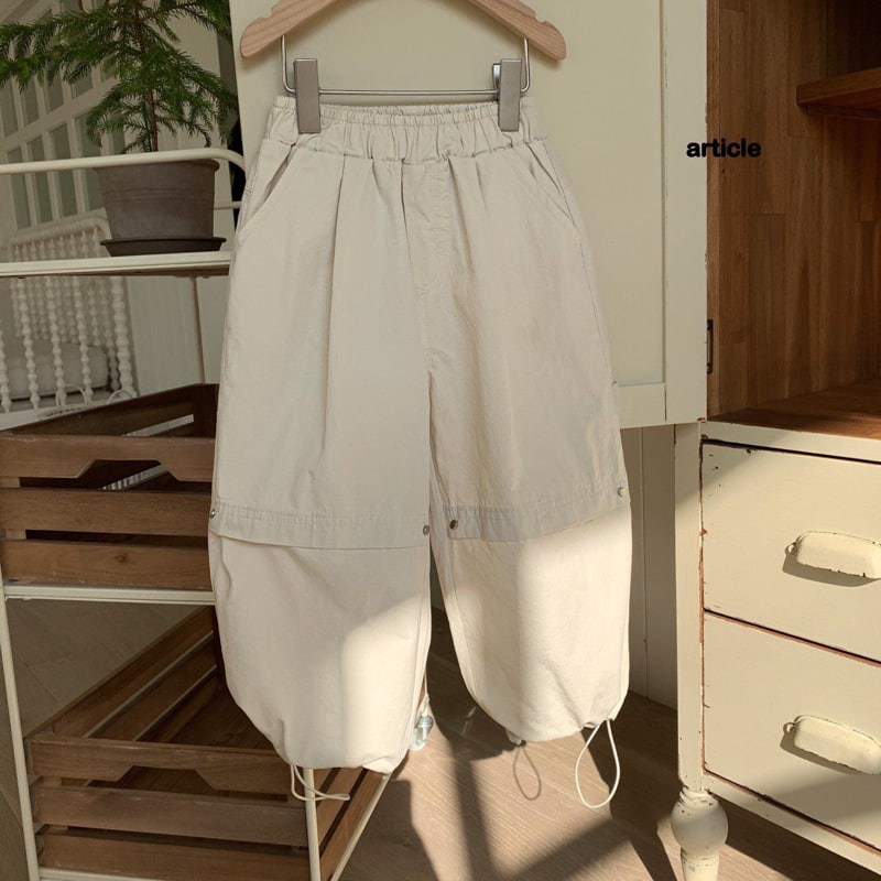 Article - Korean Children Fashion - #kidzfashiontrend - Rustic Rivet Pants - 2