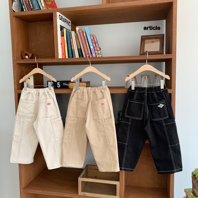 Article - Korean Children Fashion - #magicofchildhood - Lego Stitch Pants