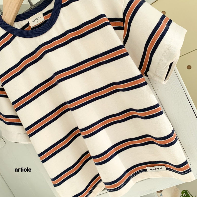 Article - Korean Children Fashion - #magicofchildhood - Stripe Tee - 8