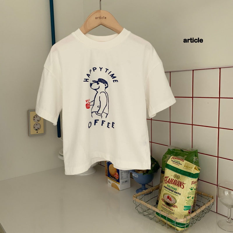 Article - Korean Children Fashion - #magicofchildhood - Happy Time Tee - 5