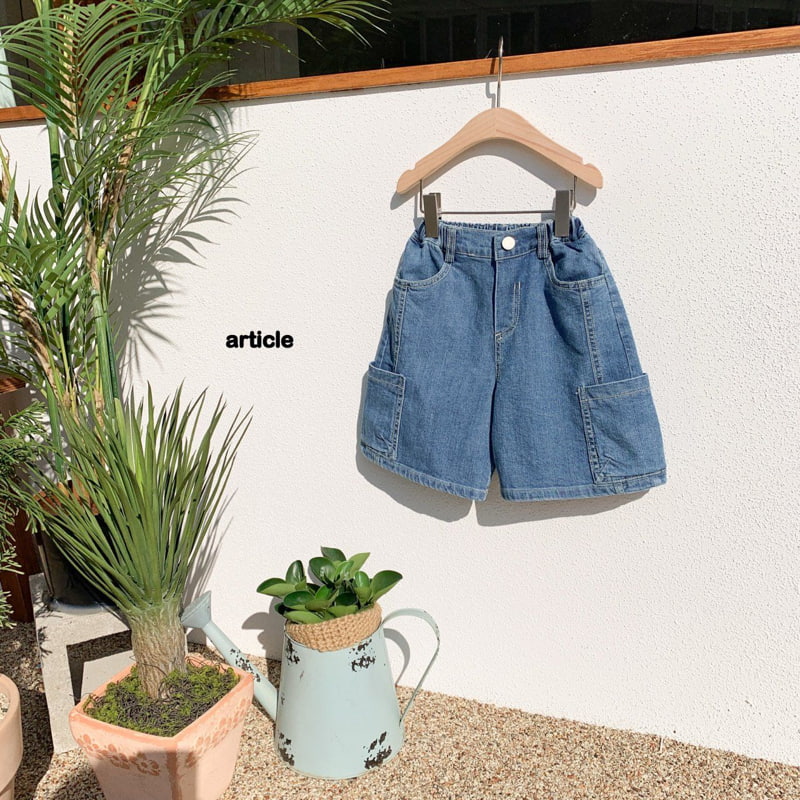 Article - Korean Children Fashion - #littlefashionista - Nature Bermuda Pants - 4
