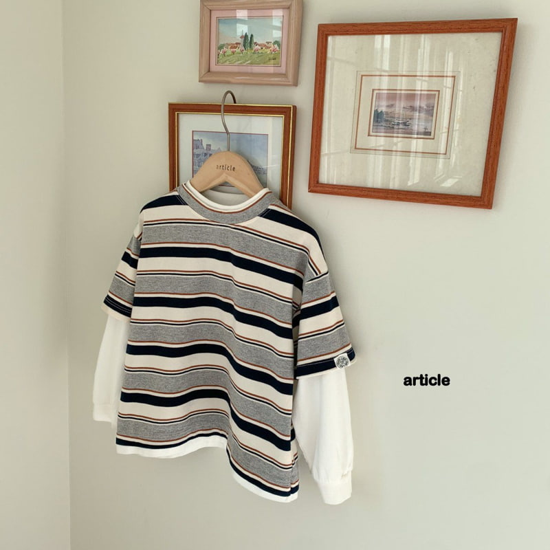 Article - Korean Children Fashion - #magicofchildhood - Spring Layered Tee - 3