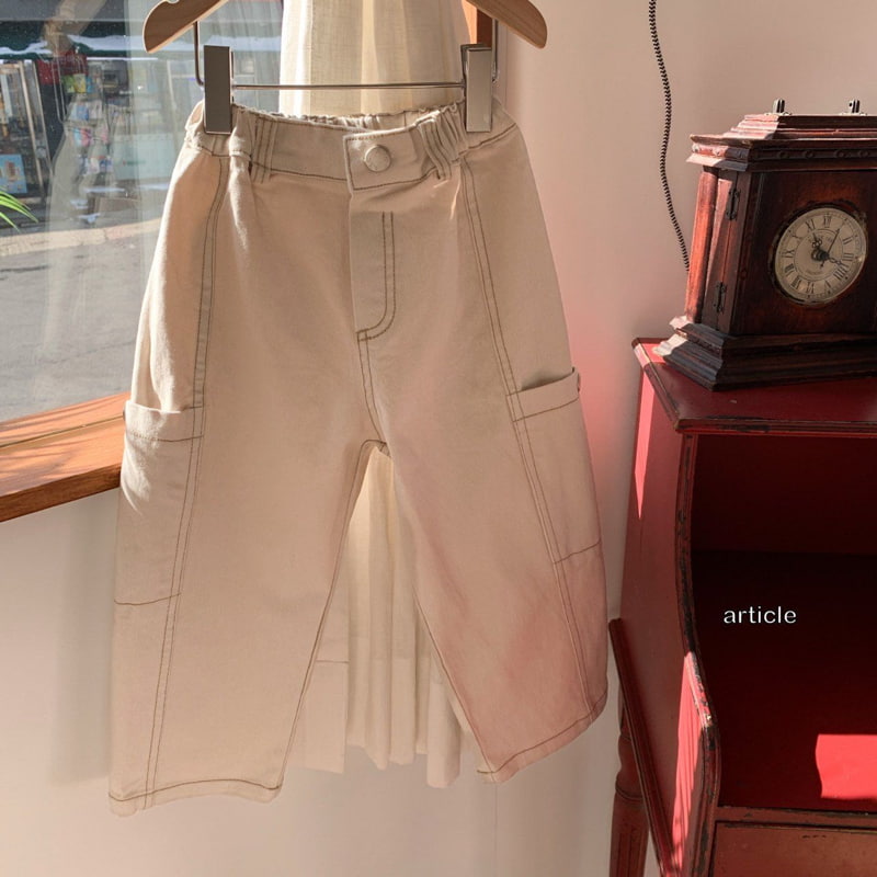 Article - Korean Children Fashion - #minifashionista - Lego Stitch Pants - 2