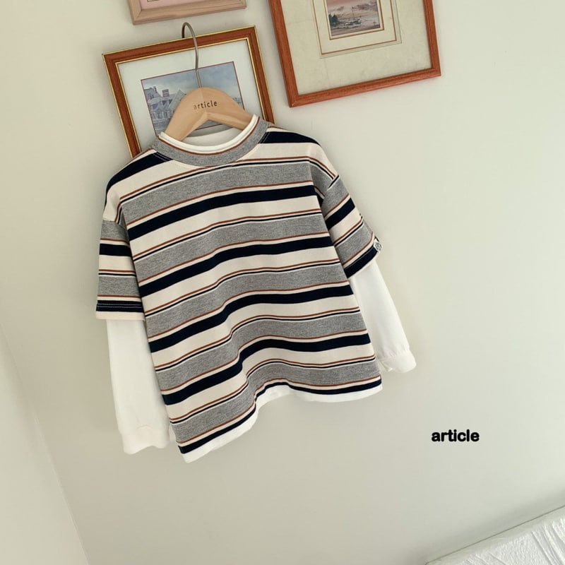 Article - Korean Children Fashion - #magicofchildhood - Spring Layered Tee - 4