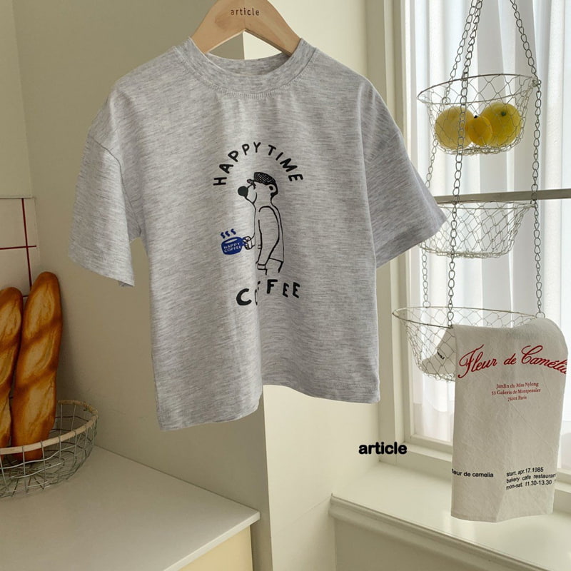 Article - Korean Children Fashion - #prettylittlegirls - Happy Time Tee - 7