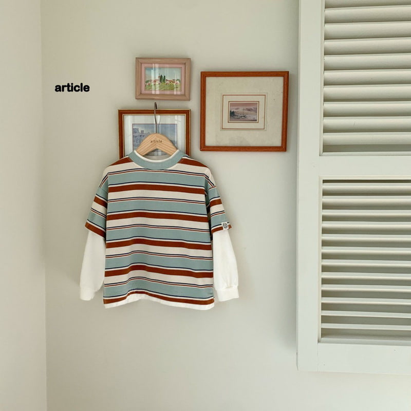Article - Korean Children Fashion - #prettylittlegirls - Spring Layered Tee - 5