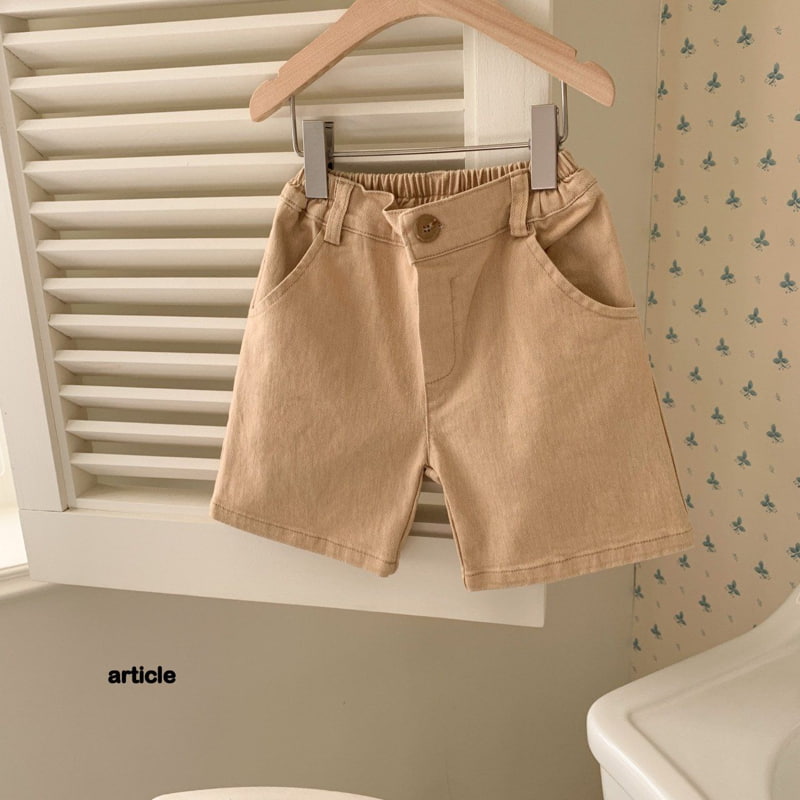 Article - Korean Children Fashion - #stylishchildhood - Colors Shorts - 3