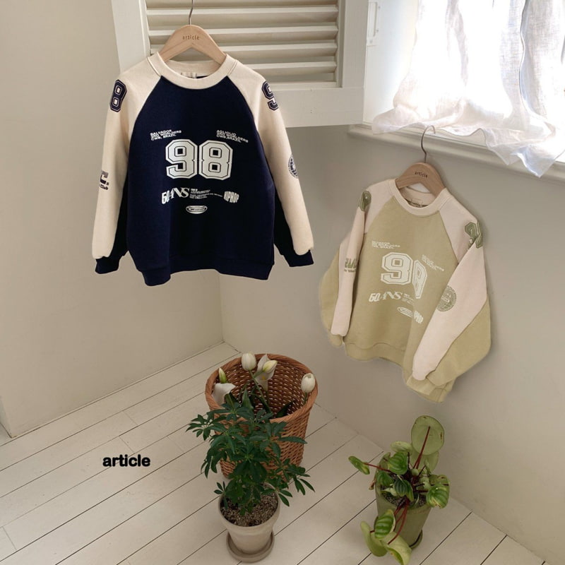 Article - Korean Children Fashion - #stylishchildhood - 98 Raglan Sweatshirts