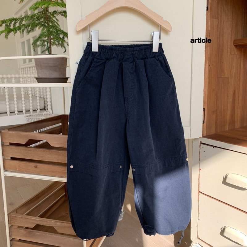 Article - Korean Children Fashion - #todddlerfashion - Rustic Rivet Pants - 8