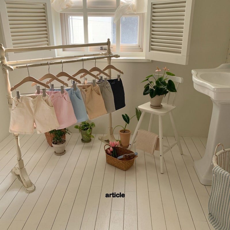 Article - Korean Children Fashion - #todddlerfashion - Colors Shorts