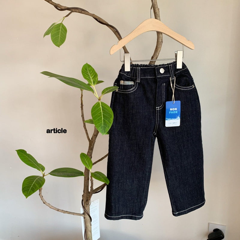 Article - Korean Children Fashion - #toddlerclothing - Mono Rivet Pants