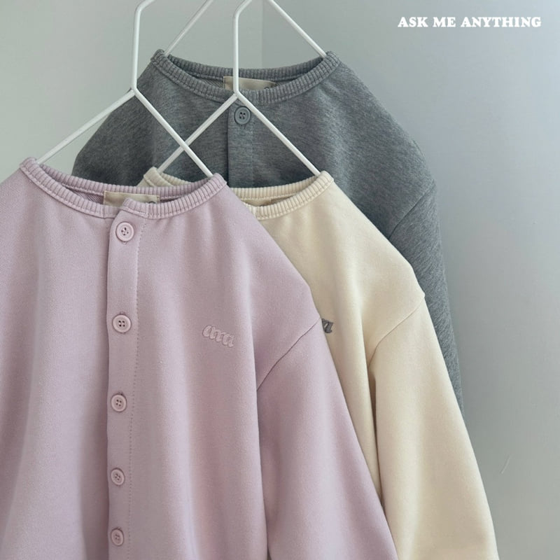 Ask Me Anything - Korean Children Fashion - #Kfashion4kids - Wannabe Sweat Cardigan - 12