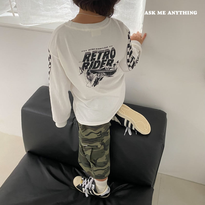 Ask Me Anything - Korean Children Fashion - #childofig - Racing Tee - 10