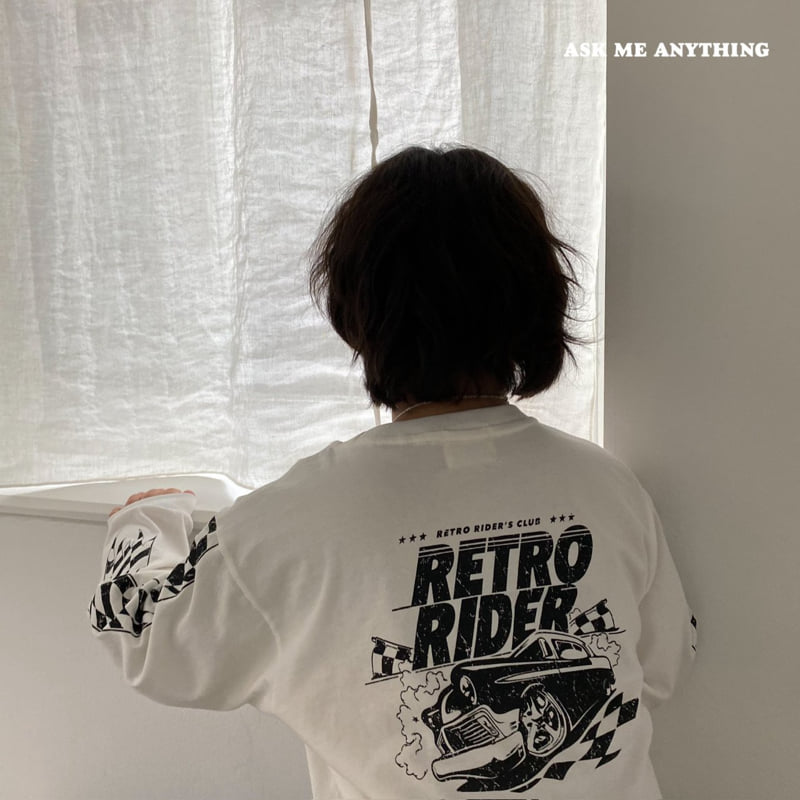 Ask Me Anything - Korean Children Fashion - #childofig - Racing Tee - 11
