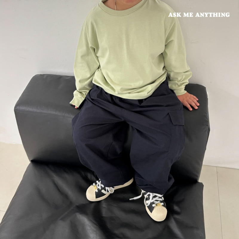 Ask Me Anything - Korean Children Fashion - #childofig - Running Plain Tee - 10
