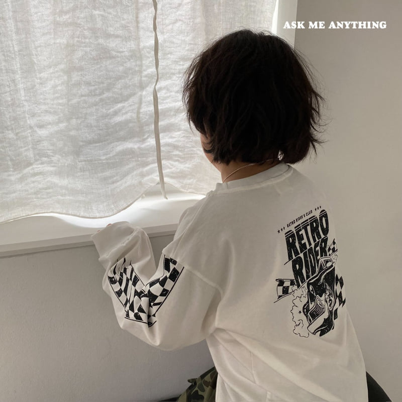 Ask Me Anything - Korean Children Fashion - #childrensboutique - Racing Tee - 12