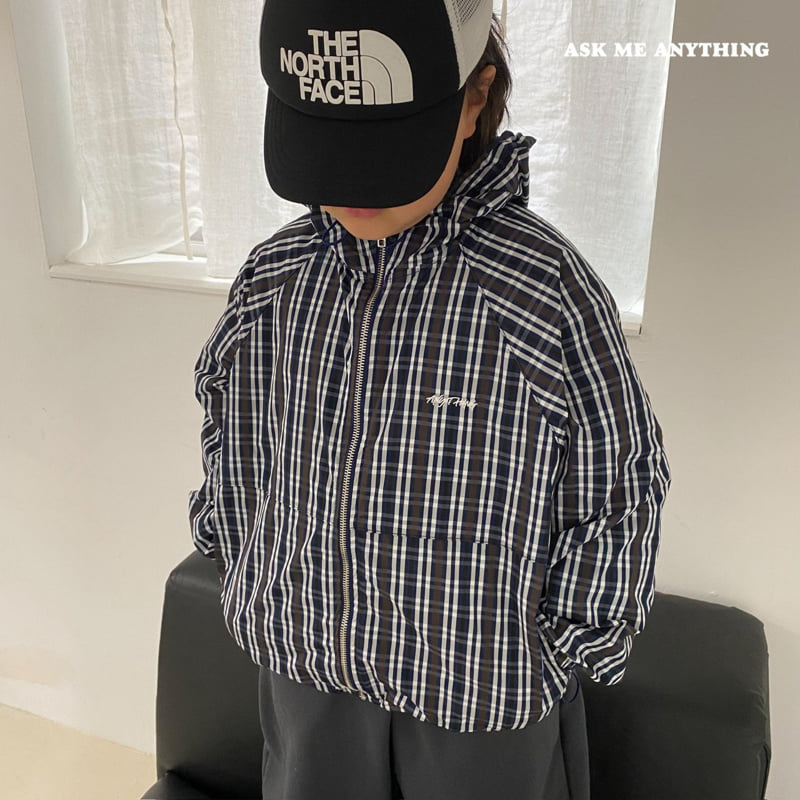 Ask Me Anything - Korean Children Fashion - #childrensboutique - Crew Windbreaker Jumper - 10