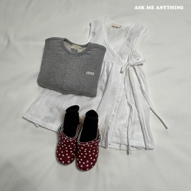 Ask Me Anything - Korean Children Fashion - #fashionkids - Wannabe Sweat Cardigan - 8