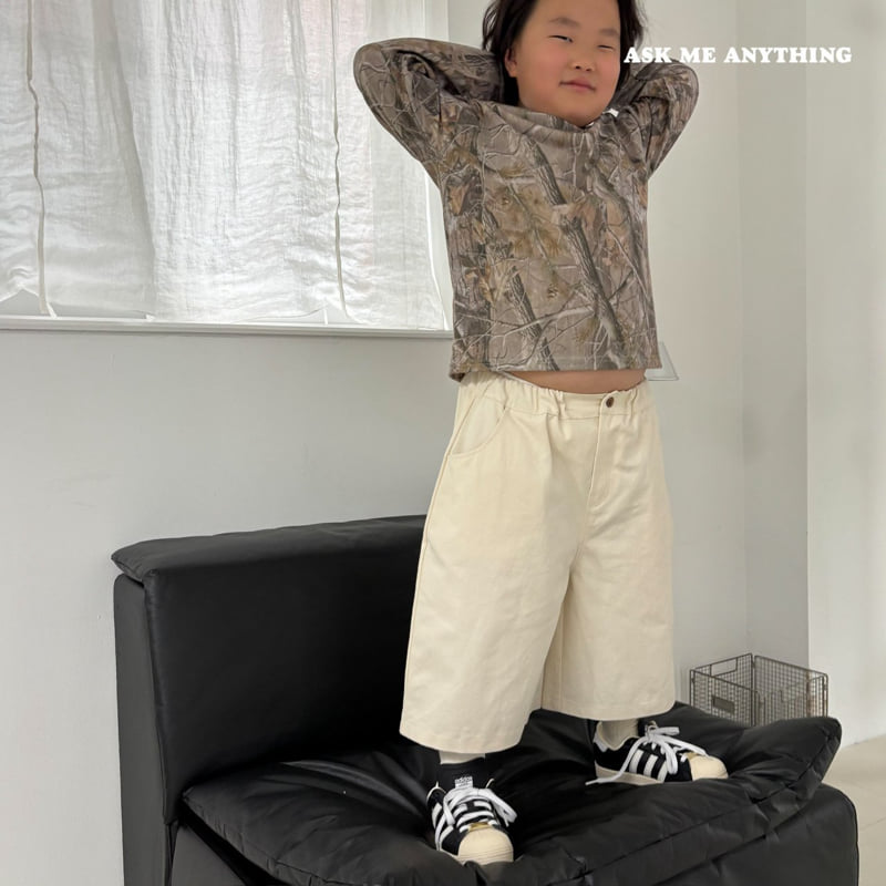 Ask Me Anything - Korean Children Fashion - #kidsshorts - Real Tee - 5