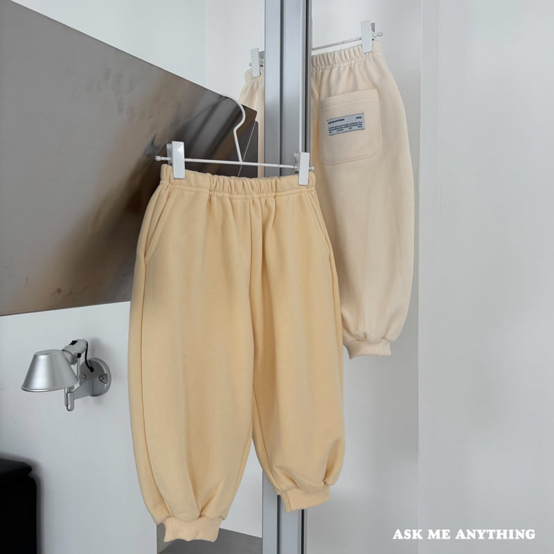 Ask Me Anything - Korean Children Fashion - #kidsshorts - Muffin Jogger Pants - 11