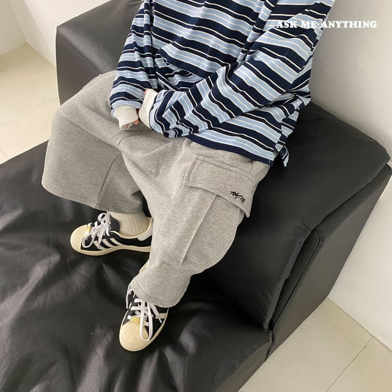 Ask Me Anything - Korean Children Fashion - #kidzfashiontrend - Beams Pocket Pants - 8
