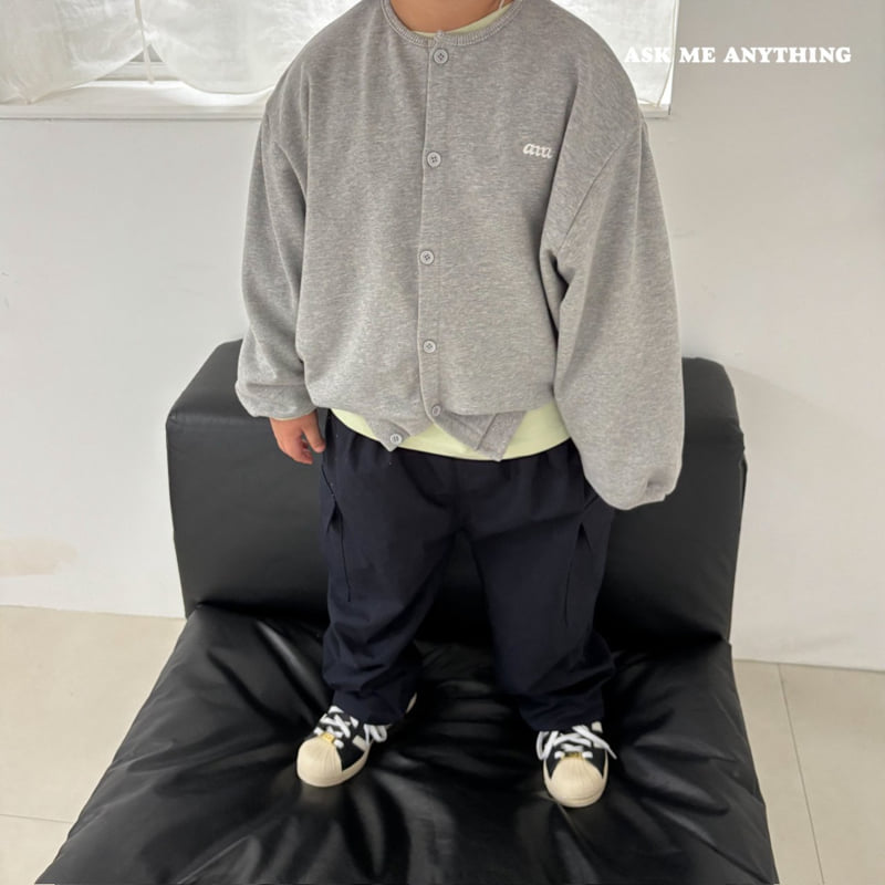 Ask Me Anything - Korean Children Fashion - #kidzfashiontrend - Solid Cargo Pants - 7