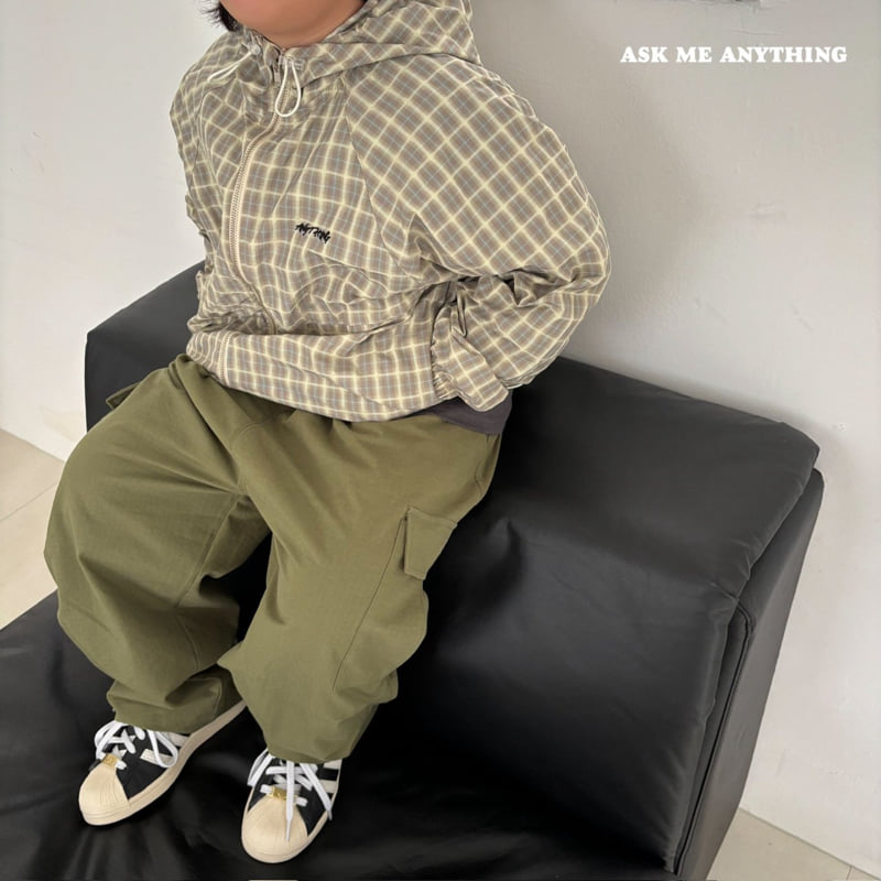 Ask Me Anything - Korean Children Fashion - #Kfashion4kids - Crew Windbreaker Jumper - 4