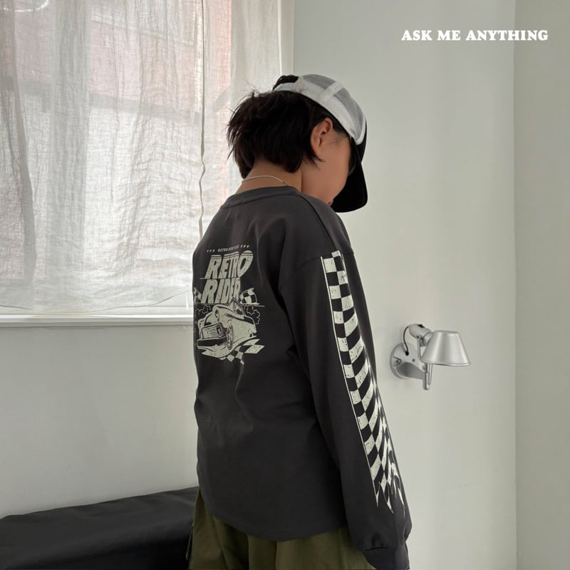 Ask Me Anything - Korean Children Fashion - #magicofchildhood - Racing Tee - 7