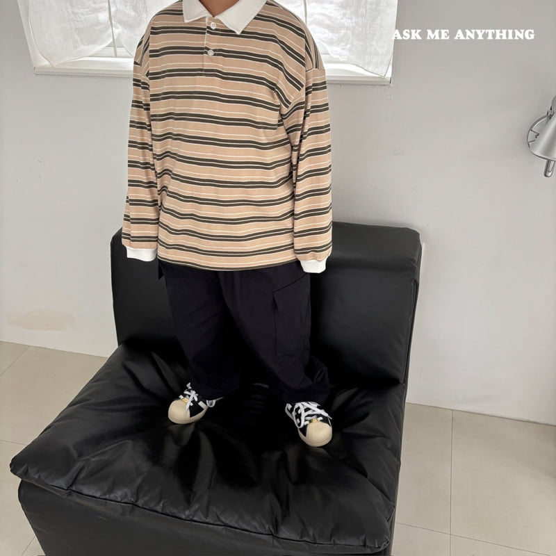 Ask Me Anything - Korean Children Fashion - #magicofchildhood - Solid Cargo Pants - 10