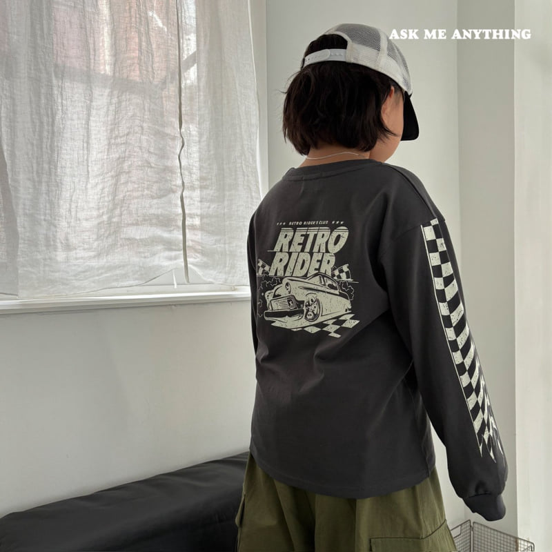 Ask Me Anything - Korean Children Fashion - #minifashionista - Racing Tee - 8