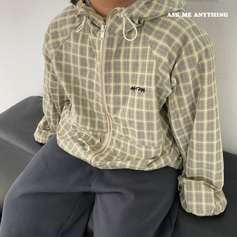 Ask Me Anything - Korean Children Fashion - #minifashionista - Crew Windbreaker Jumper - 6