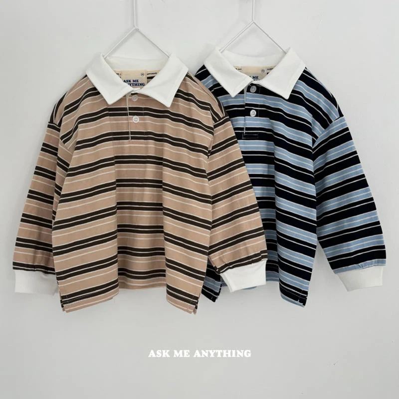 Ask Me Anything - Korean Children Fashion - #prettylittlegirls - Mood Collar Tee - 11