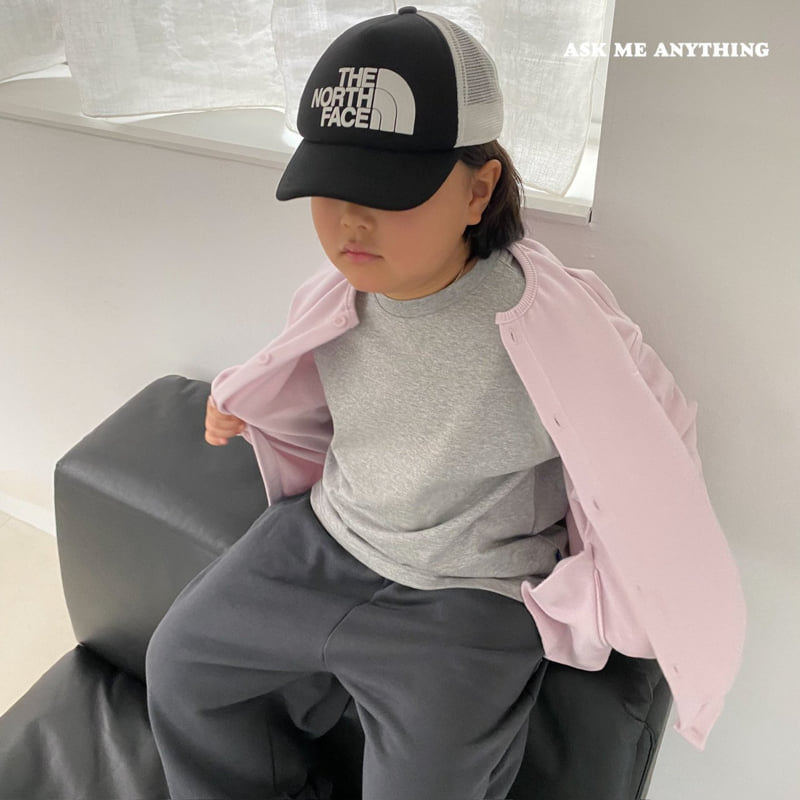 Ask Me Anything - Korean Children Fashion - #prettylittlegirls - Running Plain Tee - 8
