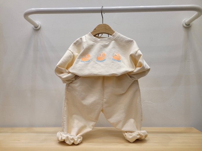 Atree - Korean Baby Fashion - #babyclothing - Duck Set - 2