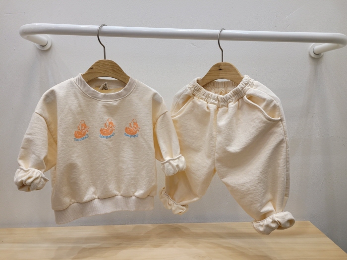Atree - Korean Baby Fashion - #babyoninstagram - Duck Set - 7