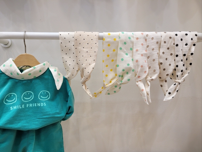 Atree - Korean Children Fashion - #childrensboutique - Dot Scarf - 5