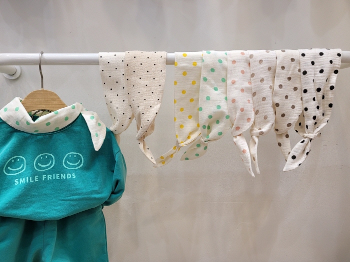 Atree - Korean Children Fashion - #designkidswear - Dot Scarf - 6