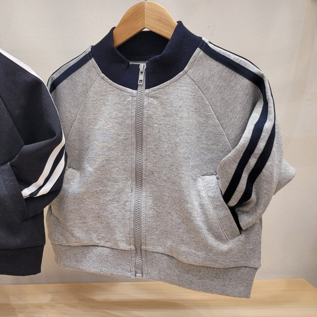 Atree - Korean Women Fashion - #womensfashion - 2-line Zip-up Jacket - 2