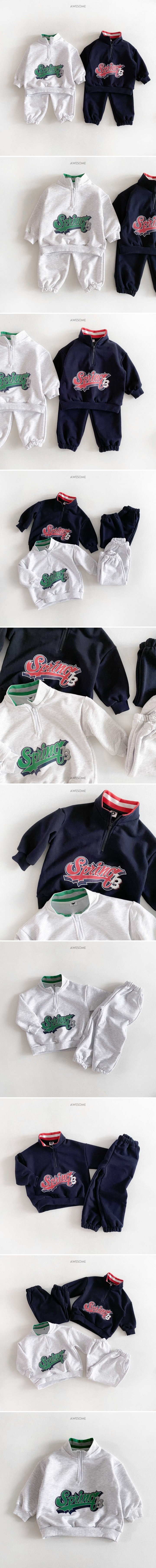 Awesome Bebe - Korean Children Fashion - #littlefashionista - Spring Anorak Set