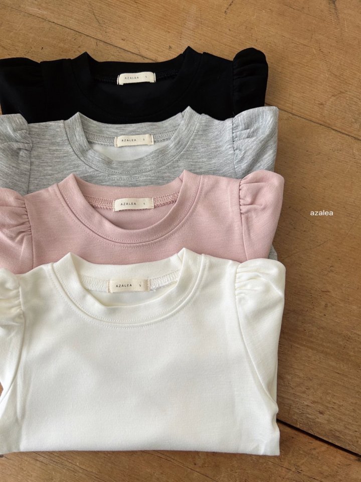 Azalea - Korean Children Fashion - #Kfashion4kids - Basic Shirring Tee - 8