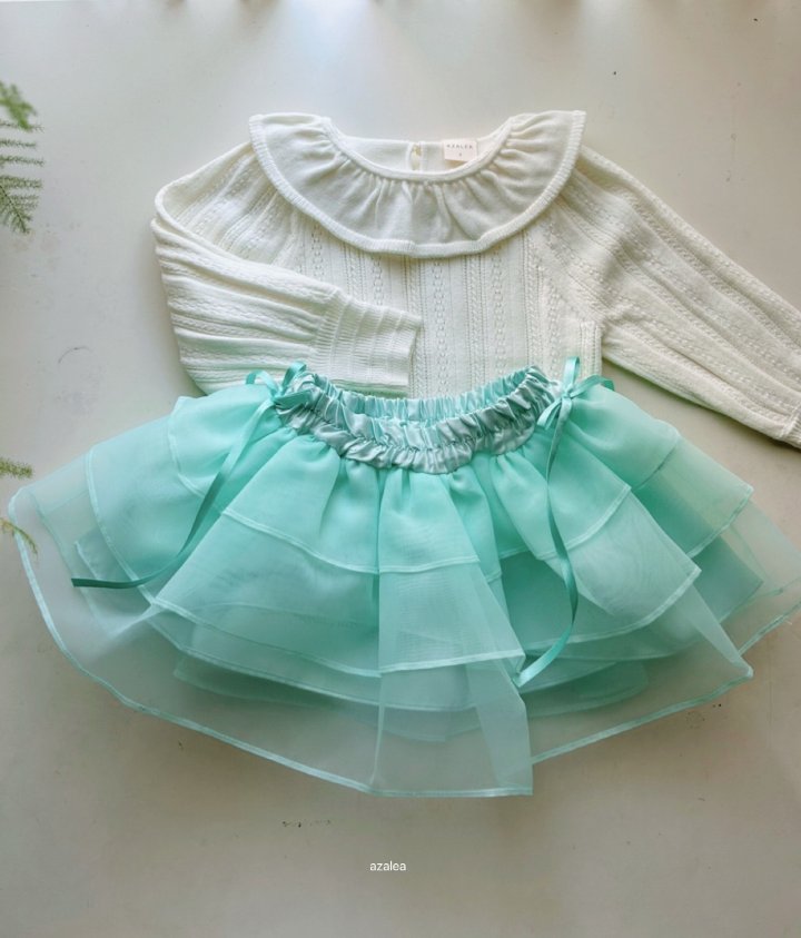 Azalea - Korean Children Fashion - #Kfashion4kids - Organza Cancan Skirt - 3