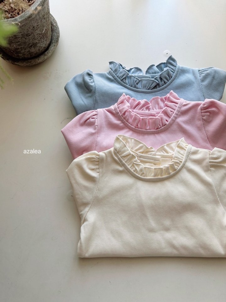 Azalea - Korean Children Fashion - #childofig - Biz Beam Frill Tee