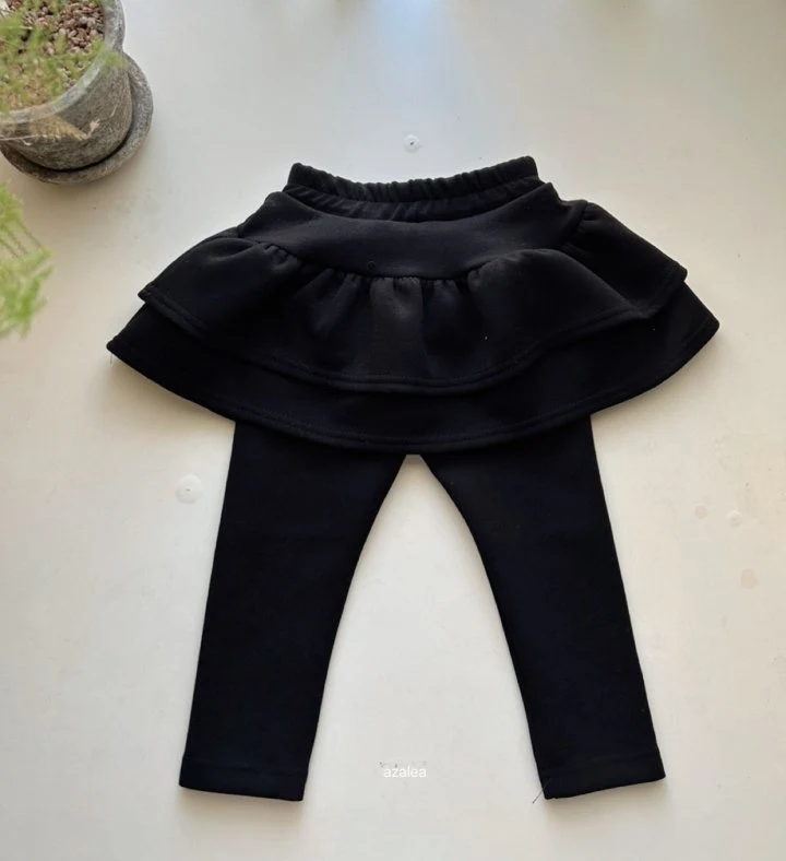 Azalea - Korean Children Fashion - #discoveringself - Jelly Cancan Skirt Leggings - 6