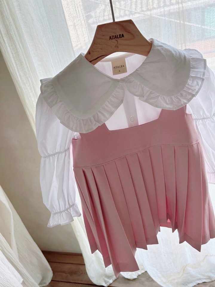 Azalea - Korean Children Fashion - #discoveringself - Stella Pleated One-piece - 5