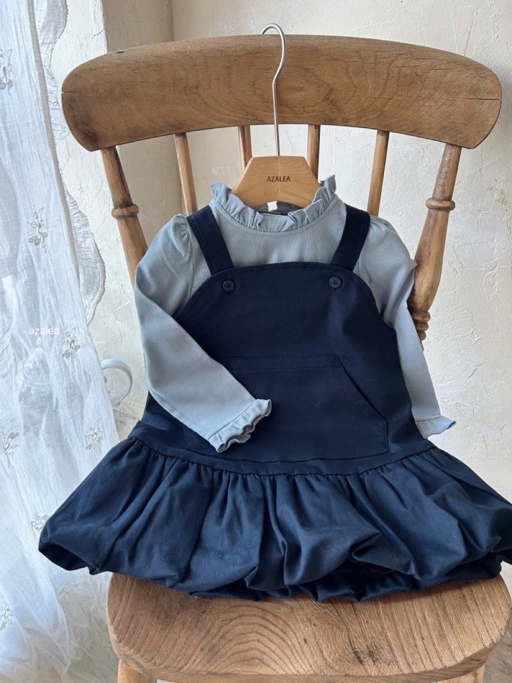 Azalea - Korean Children Fashion - #designkidswear - Biz Beam Frill Tee - 4