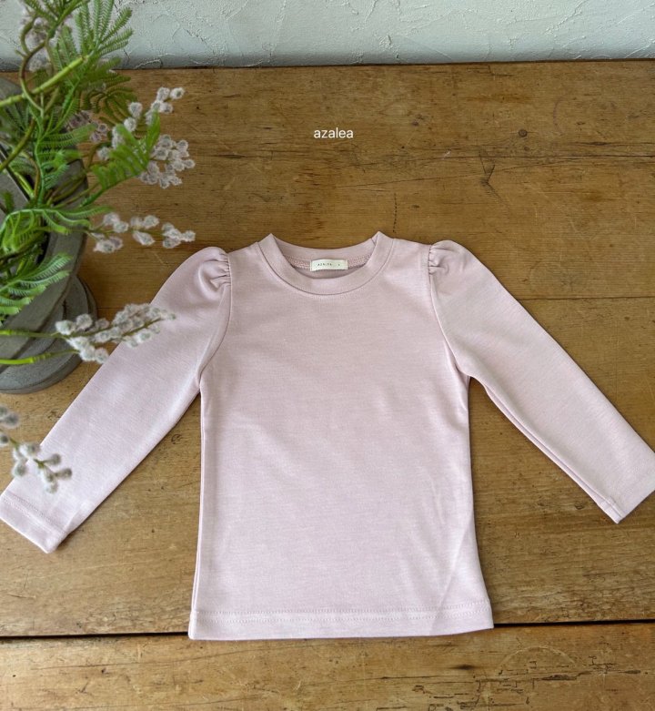 Azalea - Korean Children Fashion - #discoveringself - Basic Shirring Tee - 4