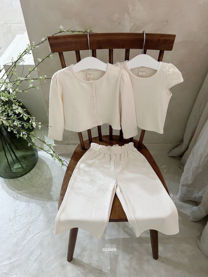 Azalea - Korean Children Fashion - #fashionkids - Together Set (set of 3) - 5